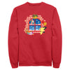 Men's Pokemon Christmas Window  Adult Sweatshirt