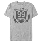 Men's Star Wars: The Bad Batch Clone Force 99 Logo  Adult T-Shirt