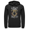 Men's Twisted Sister We're Not Gonna Take It  Adult Pull Over Hoodie