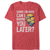 Men's Despicable Me Minion Ignore You Later  Adult T-Shirt