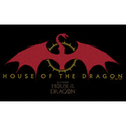 Men's Game of Thrones: House of the Dragon Red Dragon Logo  Adult T-Shirt