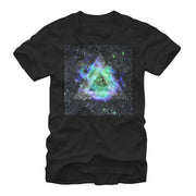 Men's Lost Gods Space Triangle  Adult T-Shirt