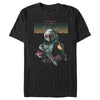 Men's Star Wars: The Mandalorian Boba Fett Armored Up  Adult T-Shirt