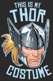 Men's Marvel Halloween This is My Thor Costume  Adult T-Shirt