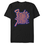 Men's Fender Wavy Logo  Adult T-Shirt