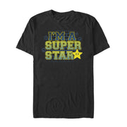 Men's Nintendo Mario Super Star  Adult T-Shirt