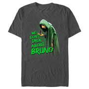 Men's Encanto We Don't Talk About Bruno Green Text  Adult T-Shirt