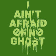 Men's Ghostbusters I Ain't Afraid of No Ghost Streak  Adult T-Shirt