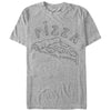 Men's Lost Gods Pizza Doodle  Adult T-Shirt