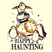 Men's Star Wars Halloween Happy Haunting  Adult T-Shirt