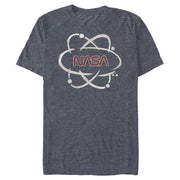 Men's NASA Atom Path Logo  Adult T-Shirt