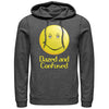 Men's Dazed and Confused Big Smiley Logo  Adult Pull Over Hoodie