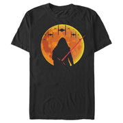 Men's Star Wars: The Force Awakens Halloween Kylo Ren Moon  Adult T-Shirt