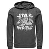 Men's Star Wars Millennium Falcon Initiate Hyperdrive  Adult Pull Over Hoodie