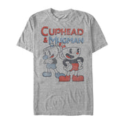 Men's Cuphead Best Friend Mugman  Adult T-Shirt