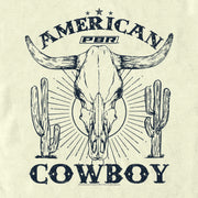 Men's Professional Bull Riders American Cowboy  Adult T-Shirt