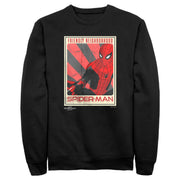 Men's Marvel Spider-Man: No Way Home Friendly Neighborhood Poster  Adult Sweatshirt