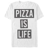 Men's Lost Gods Pizza is Life  Adult T-Shirt