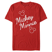 Men's Mickey & Friends Retro Signatures  Adult T-Shirt