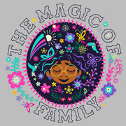 Men's Encanto Mirabel The Magic of Family Circle  Adult Pull Over Hoodie