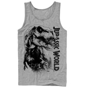 Men's Jurassic World T. Rex Carnivore  Adult Tank Top