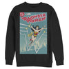 Men's Justice League Retro Comic Cover  Adult Sweatshirt