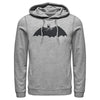 Men's Batman Caped Crusader Silhouette  Adult Pull Over Hoodie