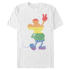 Men's Mickey & Friends Peaceful Pride  Adult T-Shirt