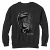 Men's Jurassic World Sly Velociraptor  Adult Sweatshirt