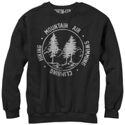 Women's CHIN UP Climbing Hiking Mountain Air  Adult Sweatshirt