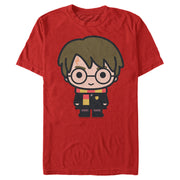 Men's Harry Potter Harry Kawaii Cutie  Adult T-Shirt