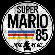 Men's Nintendo Super Mario Retro Rainbow Ring  Adult Tank Top