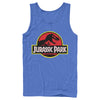 Men's Jurassic Park T Rex Logo  Adult Tank Top