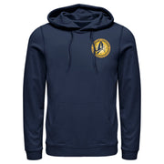 Men's Star Trek: Discovery Pocket United Federation of Planets  Adult Pull Over Hoodie