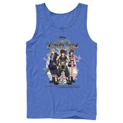 Men's Kingdom Hearts 3 Hero Group Shot  Adult Tank Top