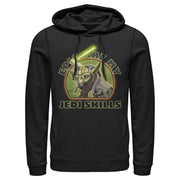 Men's Star Wars: The Clone Wars Yoda Epic Are My Jedi Skills  Adult Pull Over Hoodie