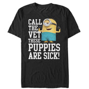 Men's Despicable Me Minion Call the Vet  Adult T-Shirt