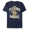 Men's Seinfeld Frank Costanza It's a Festivus Miracle Snow  Adult T-Shirt