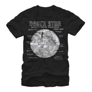 Men's Star Wars Death Star Galactic Empire Engineering  Adult T-Shirt