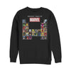 Men's Marvel Periodic Table of Heroes  Adult Sweatshirt