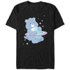 Men's Care Bears Bear Hugging Saturn  Adult T-Shirt