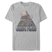 Men's Star Wars Jabba's Palace Weathered Collage  Adult T-Shirt