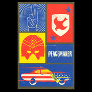 Men's Peacemaker Icon Panels  Adult T-Shirt