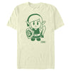 Men's Nintendo Legend of Zelda Link's Awakening Sleek Avatar  Adult T-Shirt