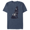 Men's Lost Gods Night Wolf Silhouette  Adult T-Shirt