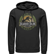 Men's Jurassic Park Staff Badge  Adult Pull Over Hoodie