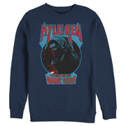 Men's Star Wars The Force Awakens Kylo Ren Show Dark Side  Adult Sweatshirt