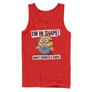 Men's Despicable Me Minion Round Shape  Adult Tank Top