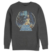 Men's Star Wars Classic Scene Circle  Adult Sweatshirt