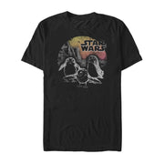 Men's Star Wars The Last Jedi Porg Sunset  Adult T-Shirt